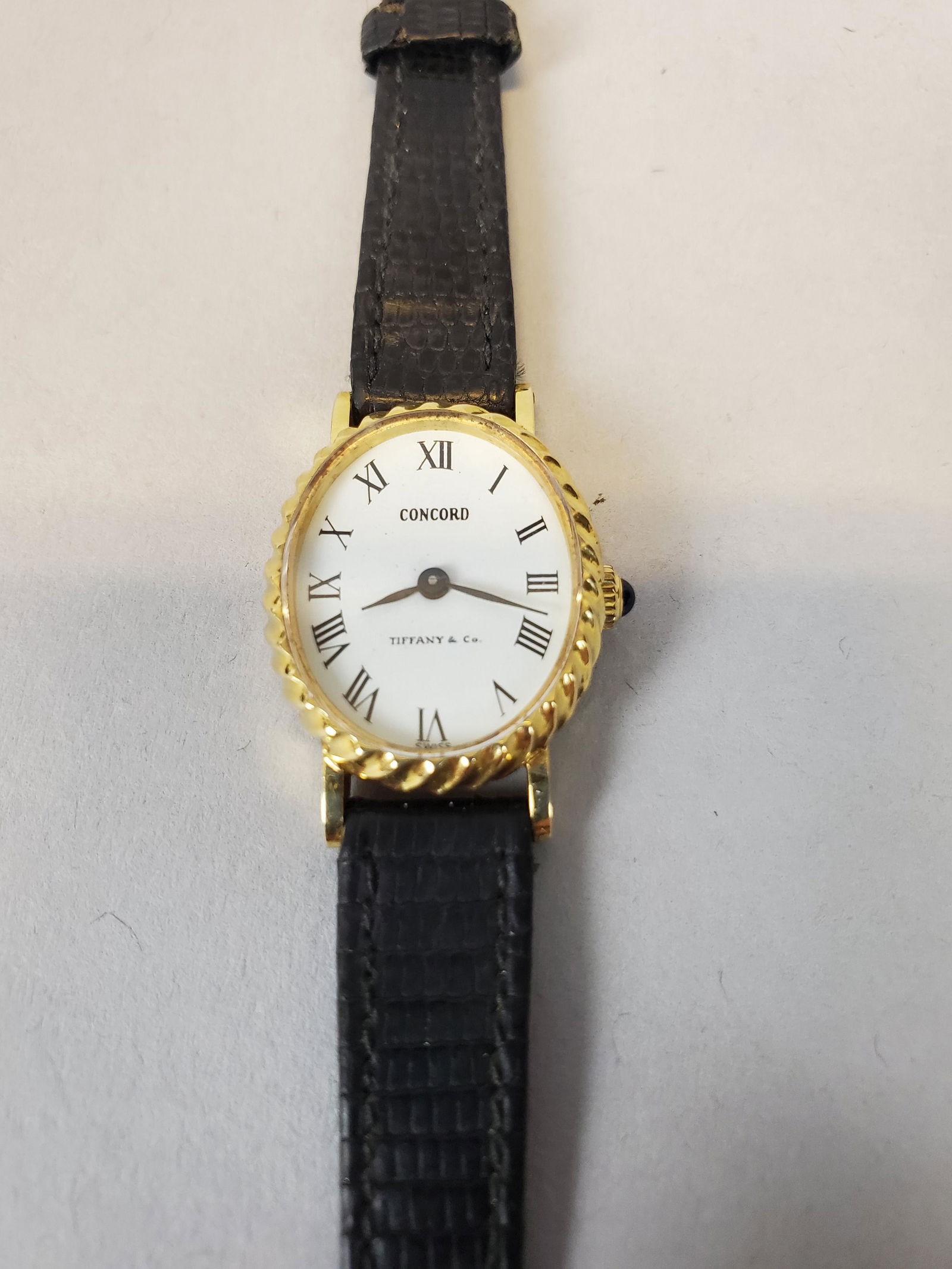 Concord for Tiffany and Co. Ladies 14 KYG Wrist Watch (1 of 9)