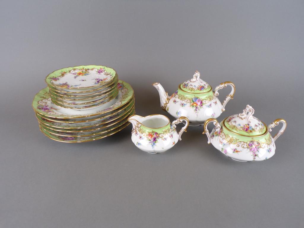Antique Richard Klemm Dresden Porcelain Dishware / Tea (1 of 16)