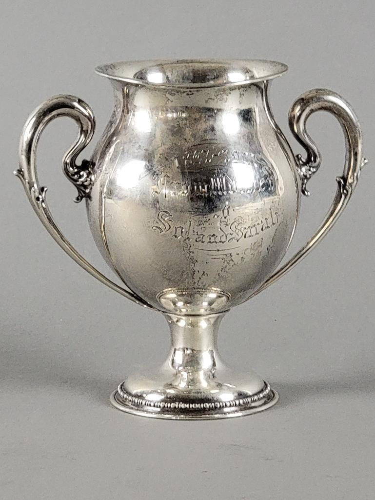Antique American Sterling Silver Trophy Cup (1 of 5)