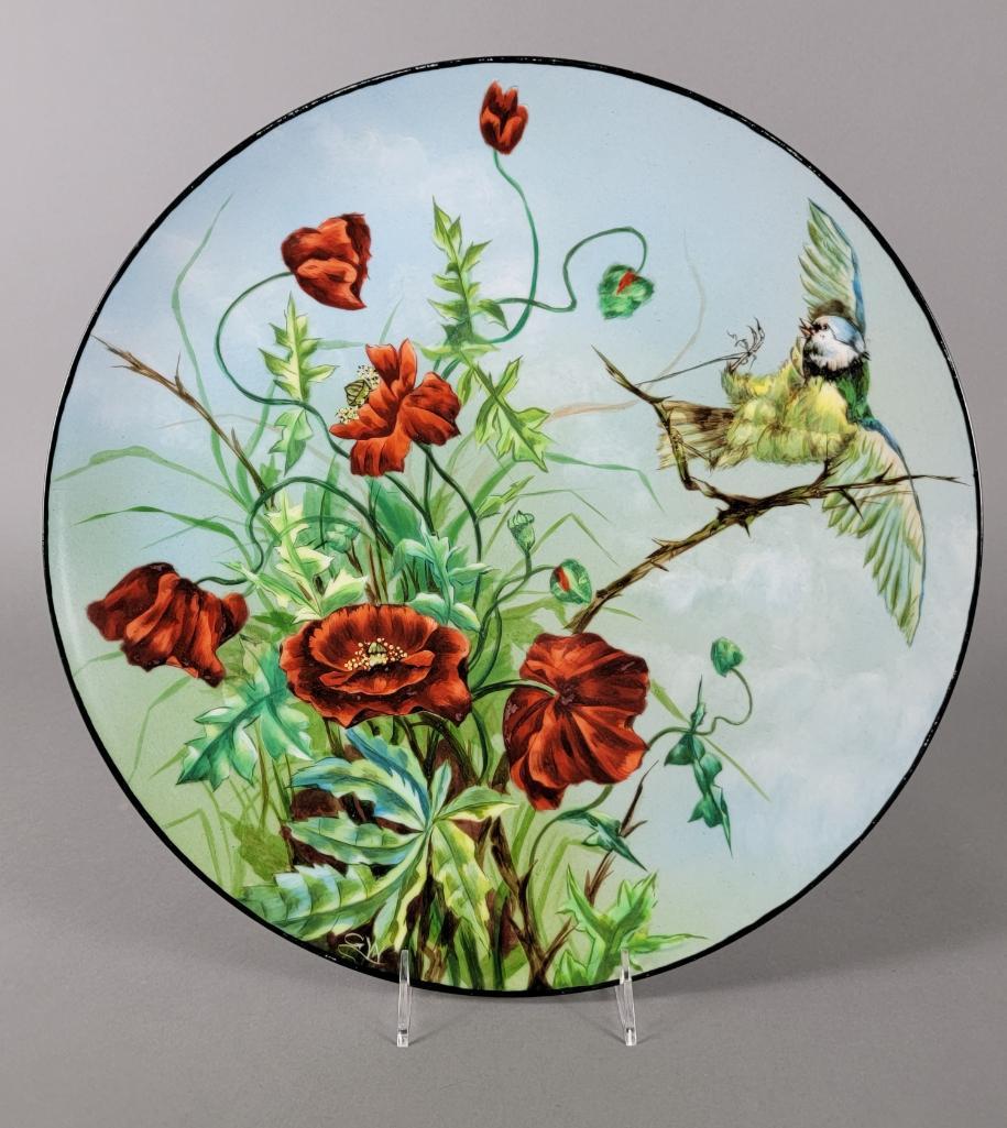 LG Antique Haviland Limoges Charger Plate (1 of 6)