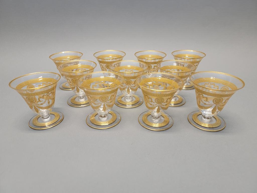 11 Antique St. Louis Crystal Congress Cocktail Glasses (1 of 4)