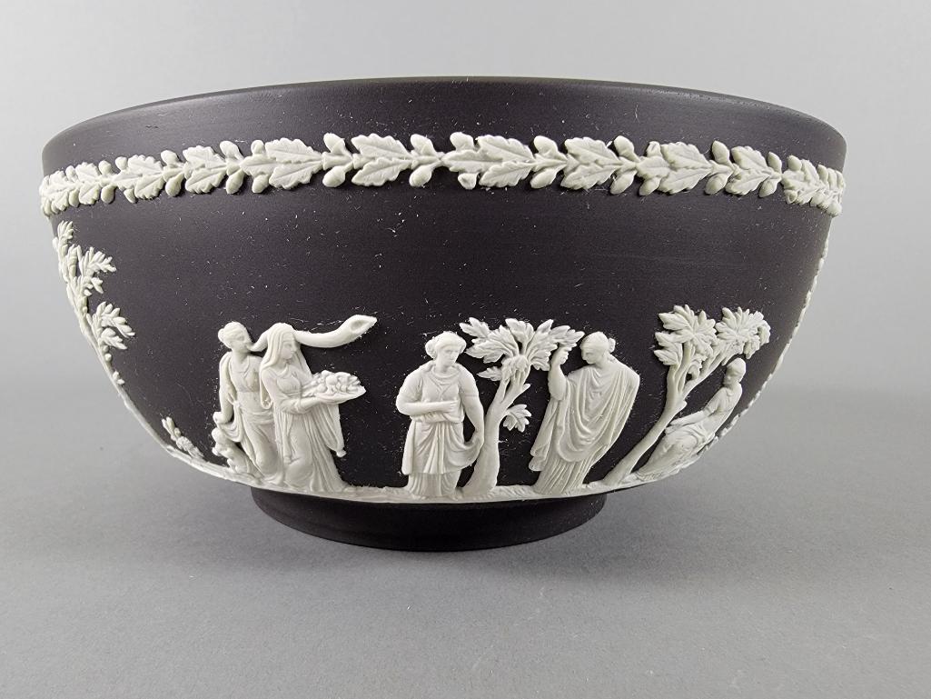 Wedgewood Black Jasperware Basalt Bowl (1 of 6)