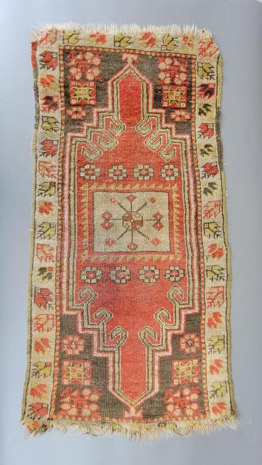 Antique Hand-Knotted Prayer Rug (1 of 10)