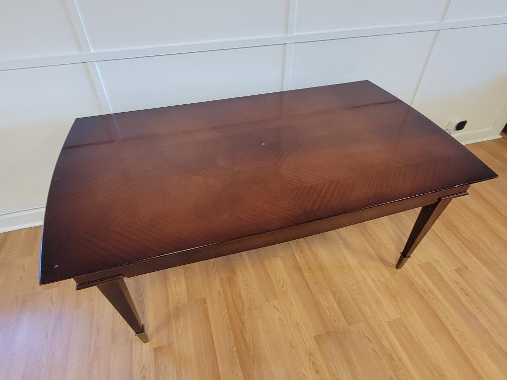 Art Deco Macassar Ebony Dining Table w/ 6 Chairs (1 of 19)