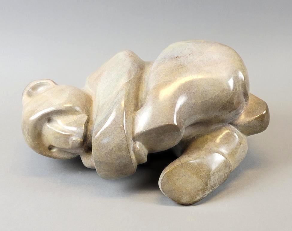 Patinated Bronze Bear Sculpture by Mark Yale Harris (1 of 11)