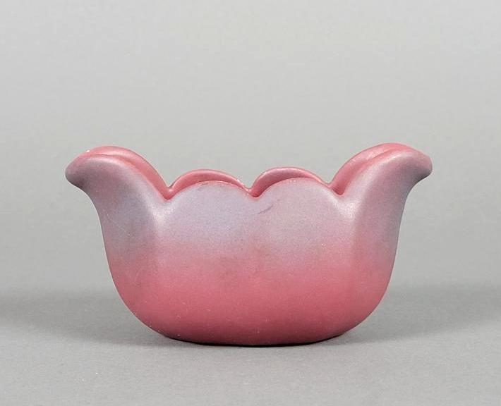 Antique VTG Van Briggle Pottery Bowl / Miniature Planter in Plum #1 (1 of 8)