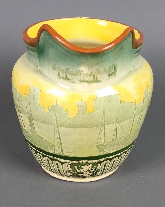 Antique Royal Doulton Eglinton Nautical / Ships Water Pitcher Jug (1 of 14)