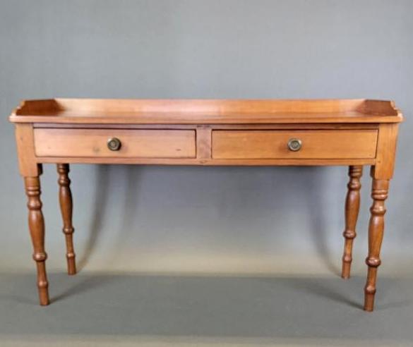 Antique 19th C. Primitive Early American Cherry Sideboard (1 of 20)