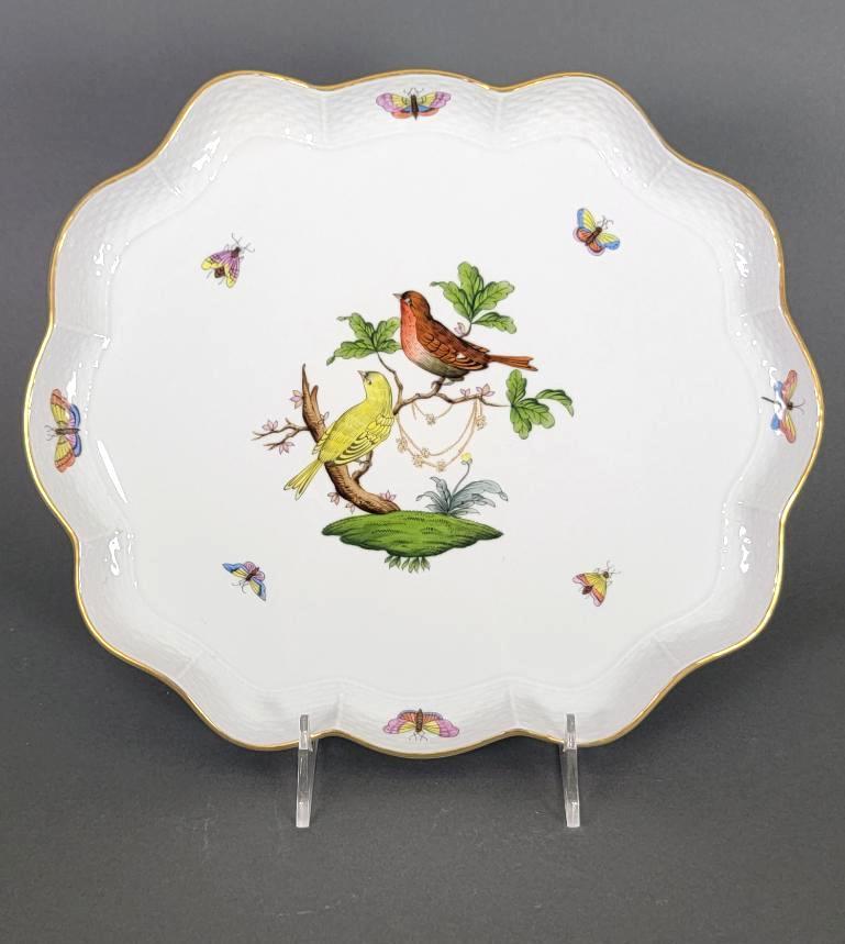 Herend Rothschild Bird & Insect Serving Platter (1 of 11)