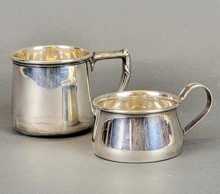Two American Sterling Silver Baby Cups (1 of 6)