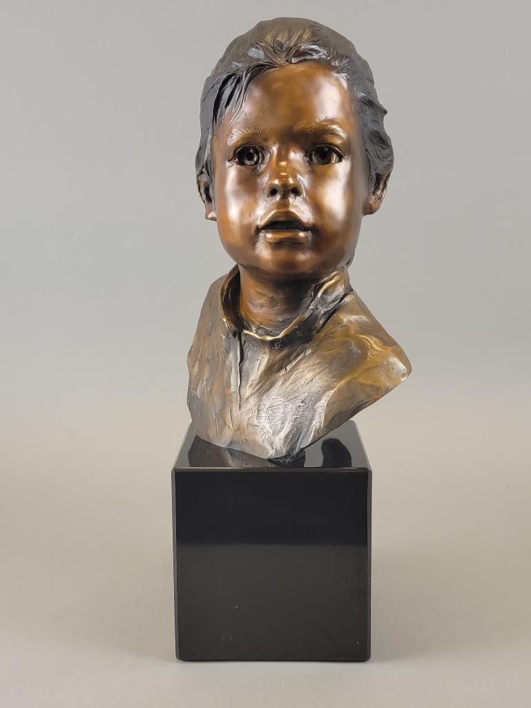 LTD Edition Bronze Sculpture of a Girl, Glenna Goodacre (1 of 6)