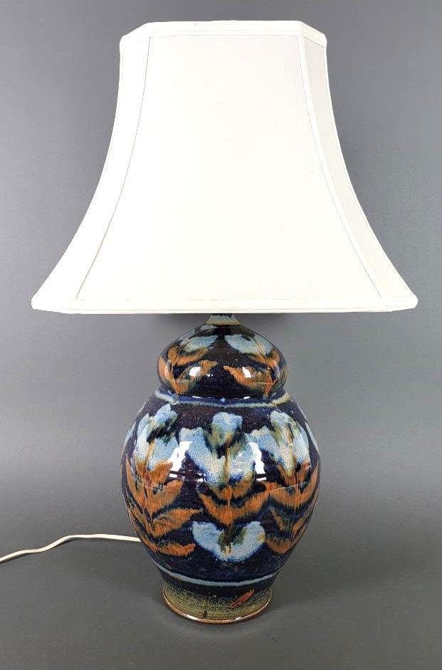 VTG David Batz Cleveland School Studio Pottery Lamp (1 of 4)