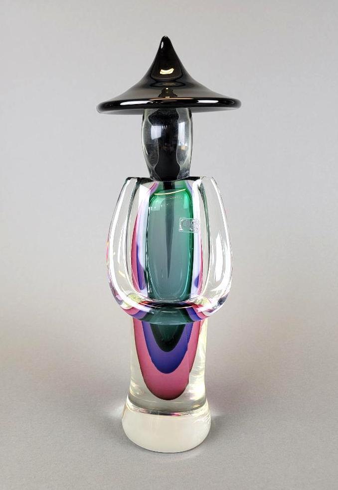 Murano Art Glass Sculpture of a Chinese Man (1 of 6)