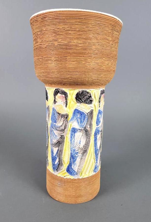 Mid Century Fratelli Fanciullacci for Raymor Italian Pottery Vase (1 of 6)