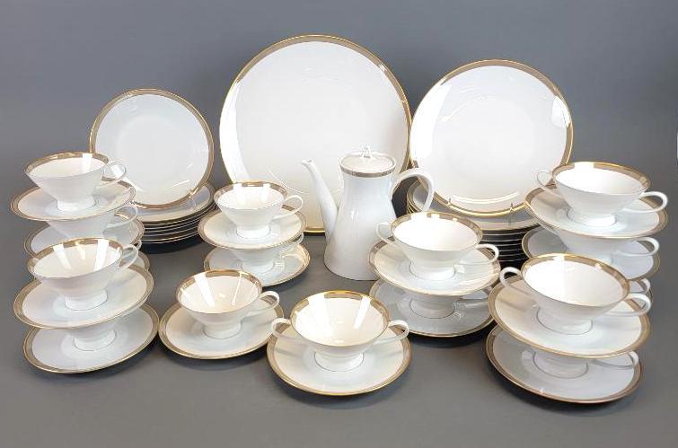 Modernist China Dinnerware' Set, Raymond Loewy for Rosenthal MCM (1 of 5)