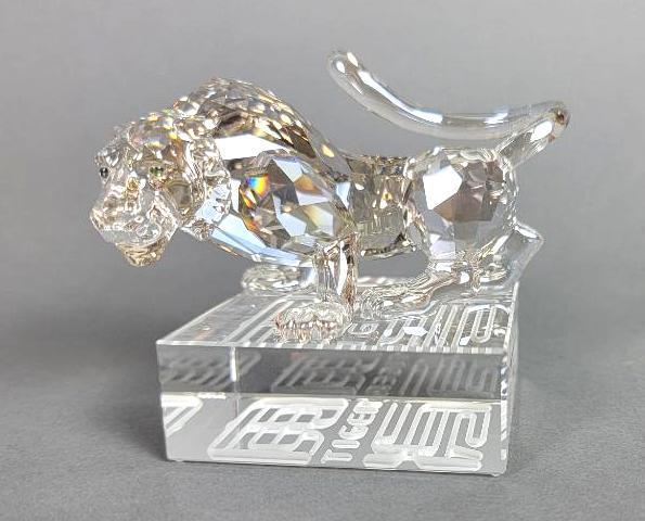 Swarovski LTD Edition Chinese Zodiac Tiger Crystal Figurine #1002980 (1 of 7)