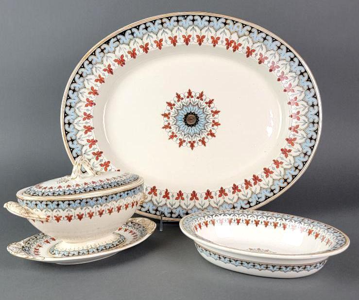 Antique 19th C. Copeland Spode English Transferware Serving Pieces (1 of 11)