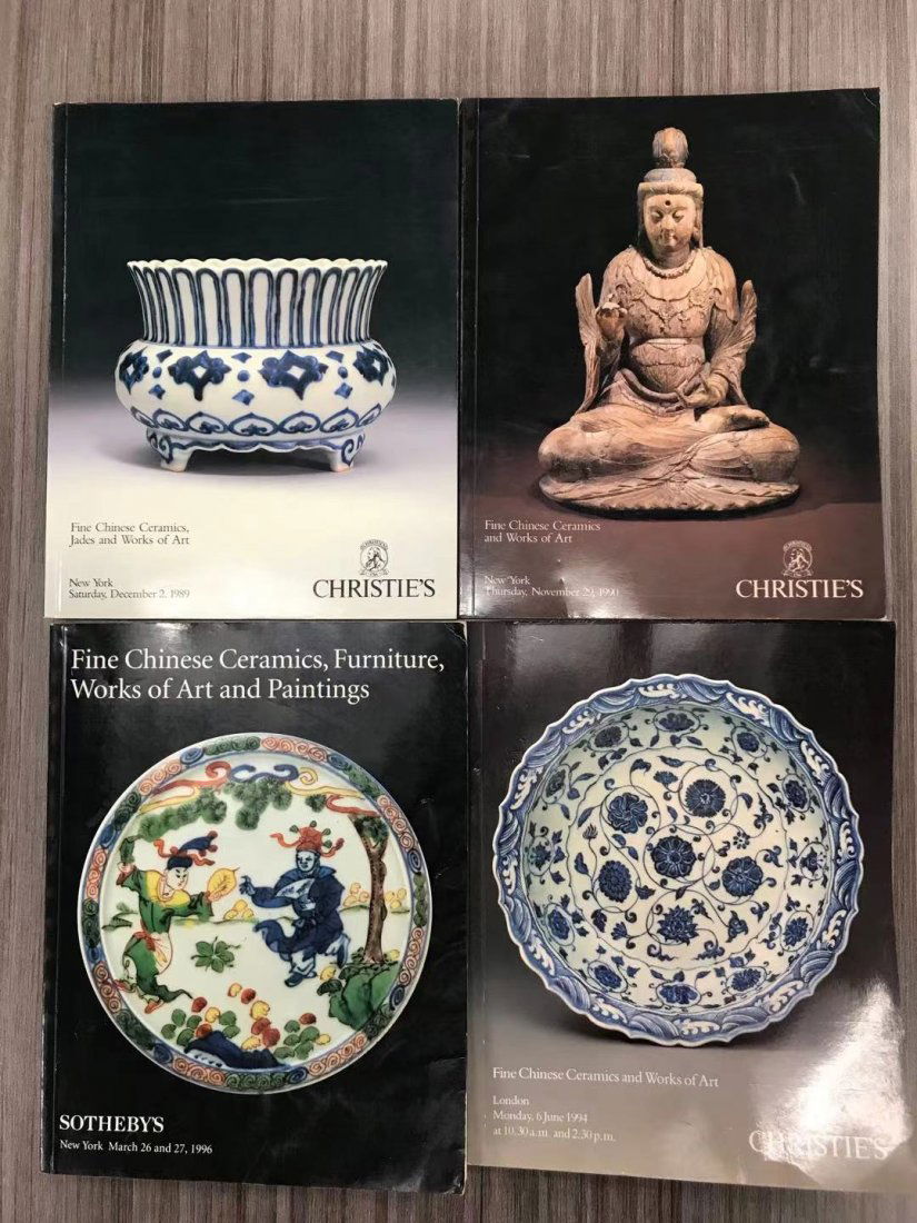 Four Christie's and Sotheby's catalog about Chinese Art (1 of 7)