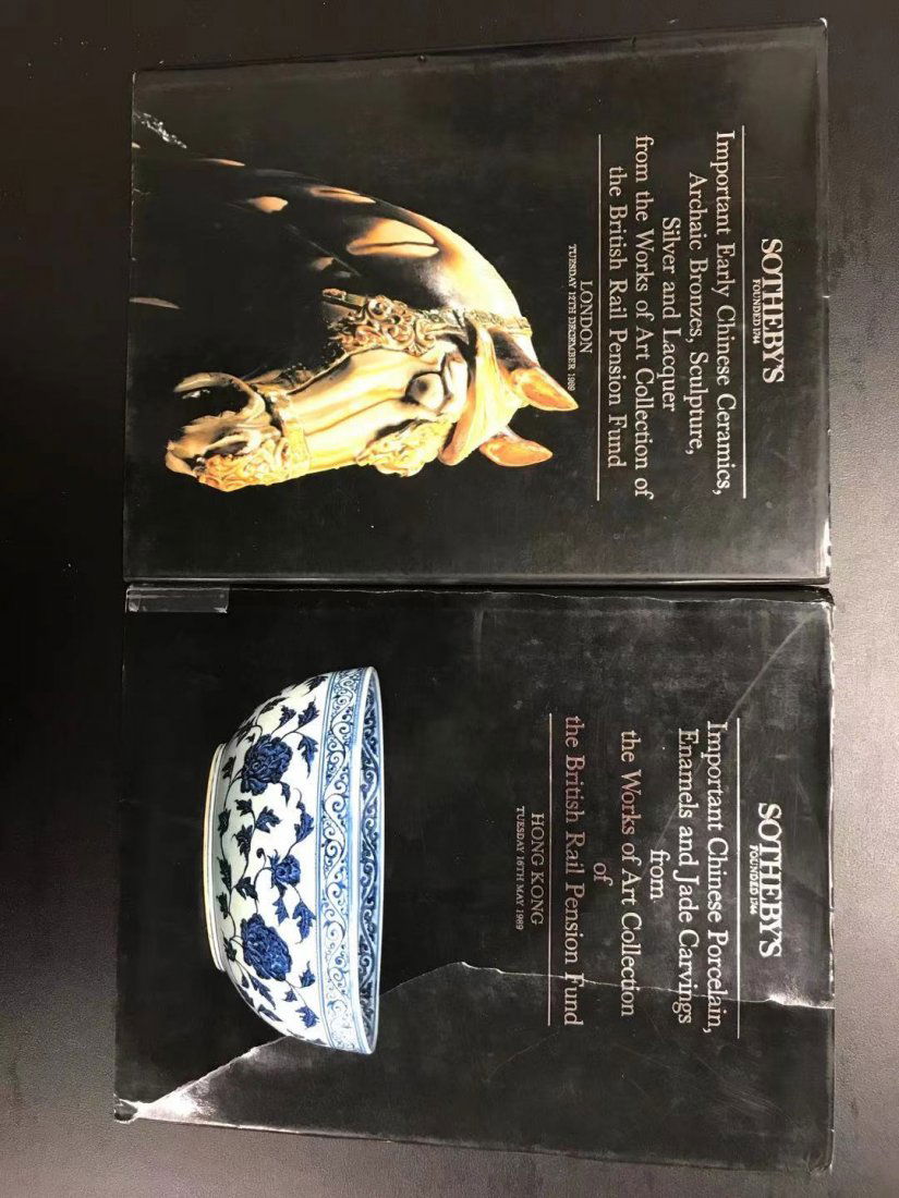 Two Famous Sotheby's catalog about Chinese Art (1 of 7)