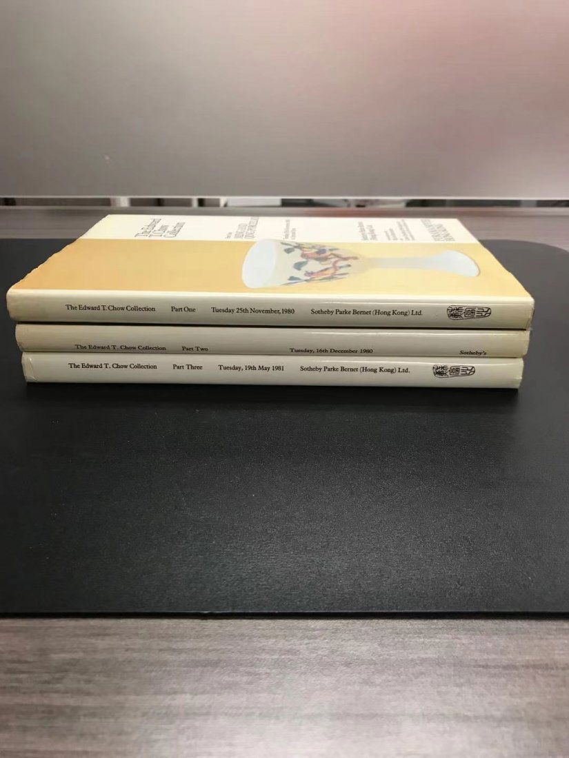 3 Volumes of The Edward  Chow Collection of Chinese Art (1 of 7)