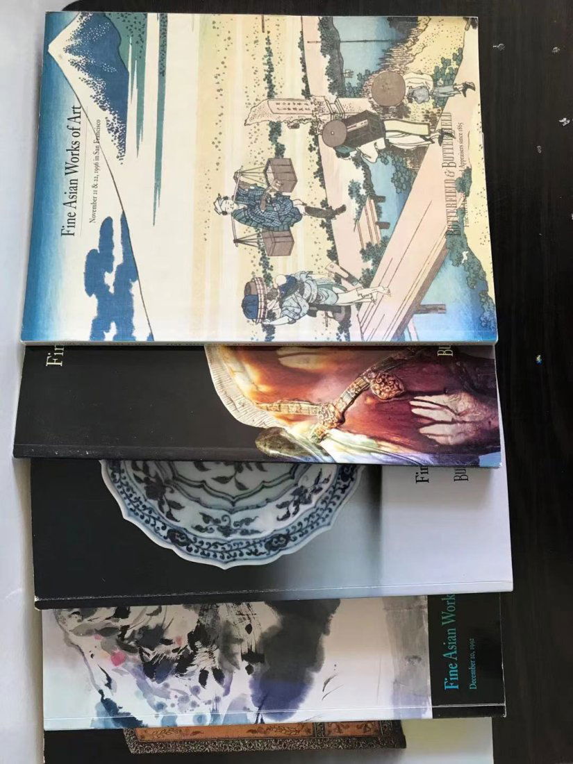 5 Volumes of Butterfield Auction Catalogs about Asian Art (1 of 3)