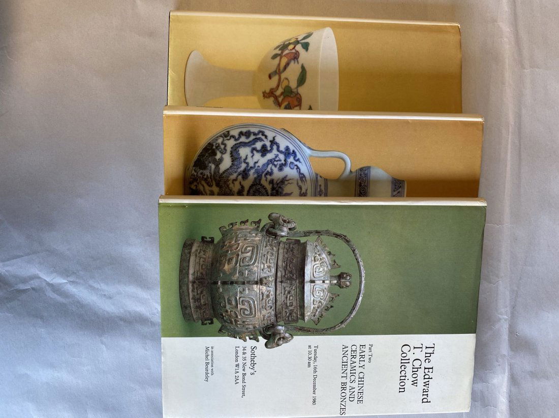 3 Volumes of Sotheby's The Edward T Chow Collection of Chinese Art (1 of 3)