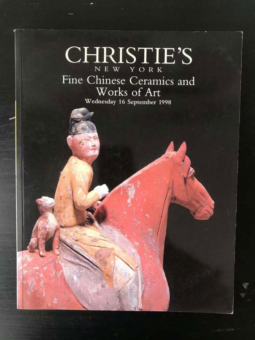 NY Christie's 1998 Fine Chinese Ceramics and Works of Art (1 of 3)