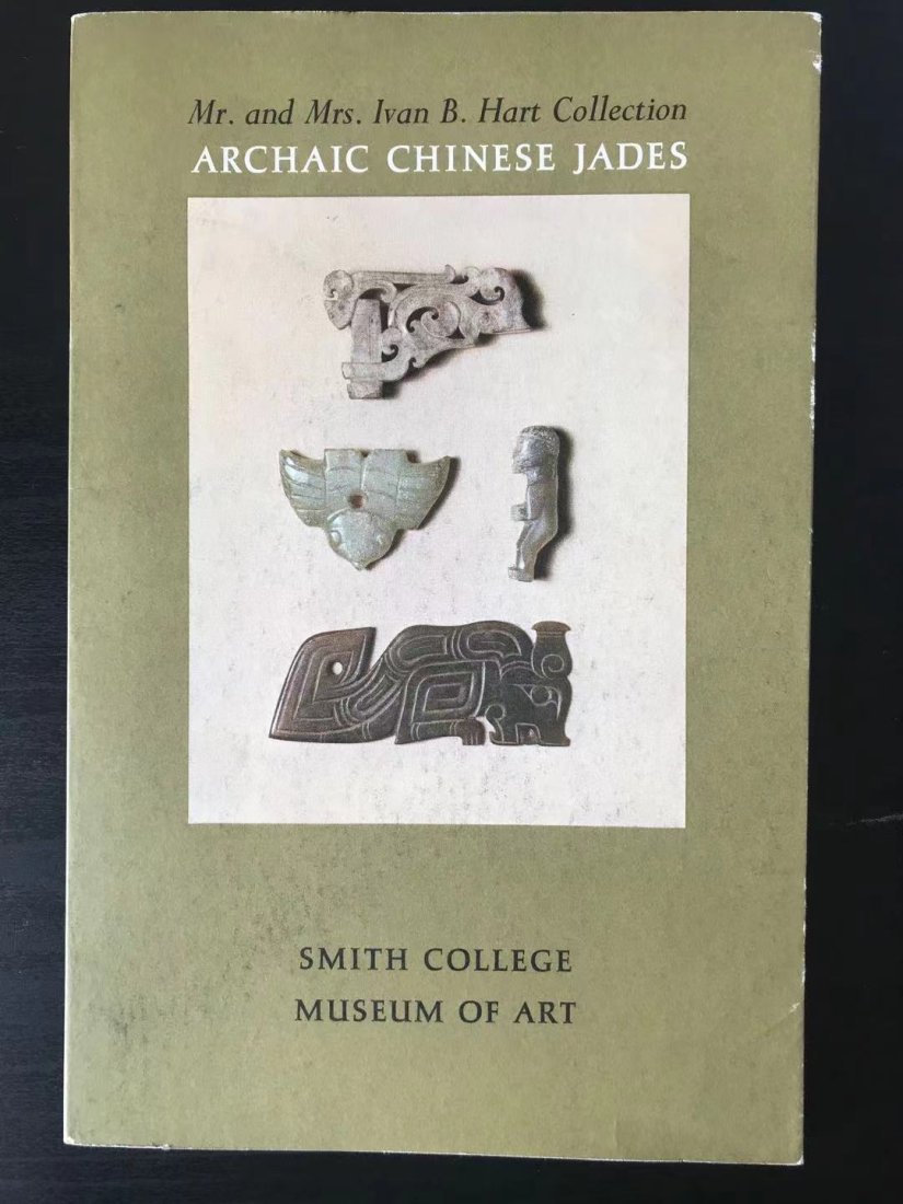 Mr and Mrs Ivan B Hart Collection Archaic Chinese Jades: Mr and Mrs Ivan B Hart Collection Archaic Chinese Jades , good condition!