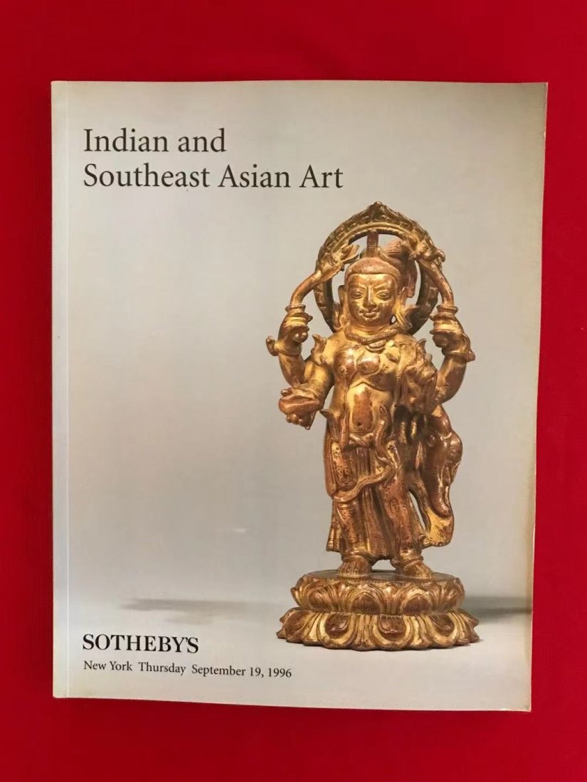 NY Sotheby's1996 Indian and Southeast Asian Art: NY Sotheby's 1996 Indian and Southeast Asian Art , good condition!