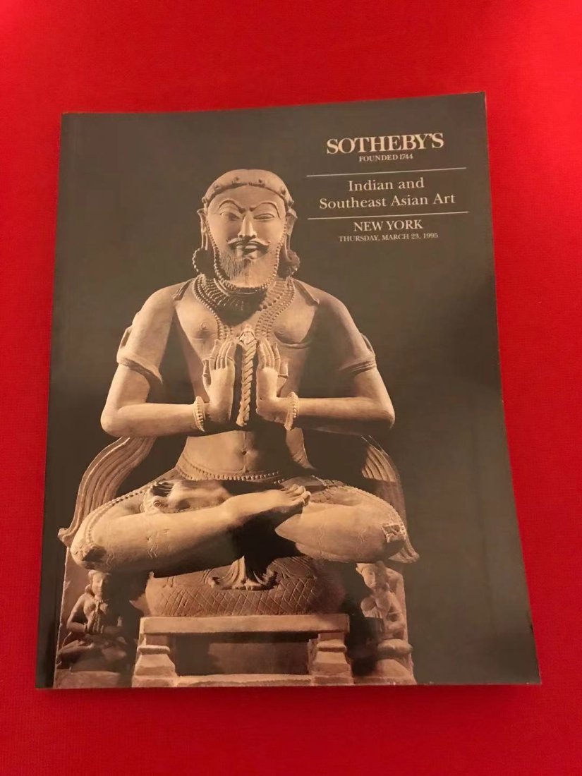 NY Sotheby's 1995 Indian and Southeast Asian Art: NY Sotheby's 1995 Indian and Southeast Asian Art , good condition!