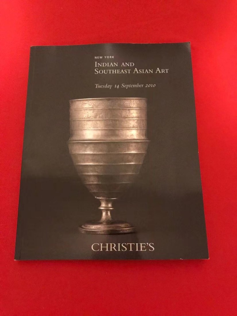 NY Christie's 2010 Indian and Southeast Asian Art: NY Christie's 2010 Indian and Southeast Asian Art , good condition!