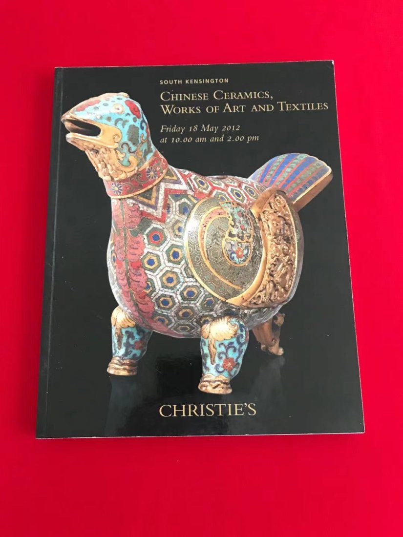 Christie's 2012 Chinese Ceramics, Works of Art and Textiles: Christie's 2012 Chinese Ceramics, Works of Art and Textiles, good condition!