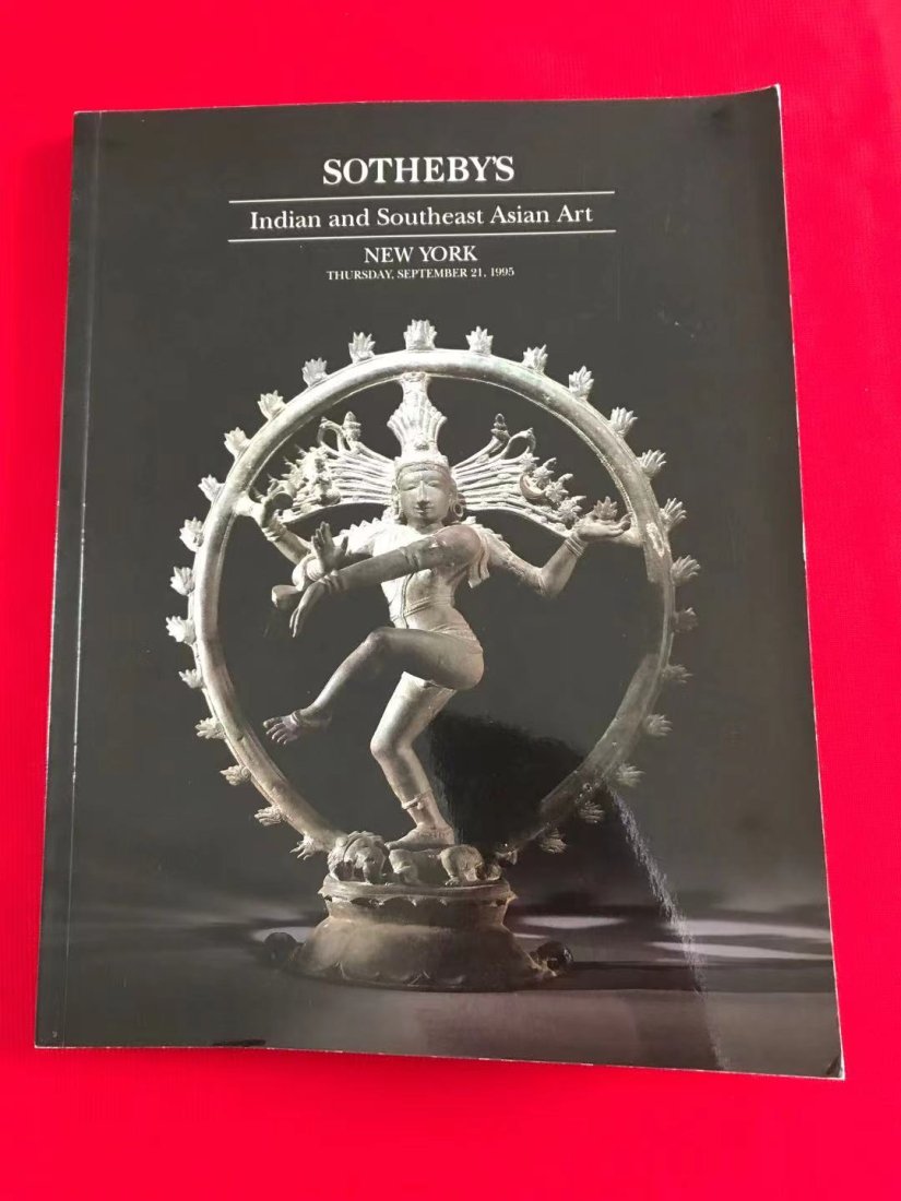 NY Sotheby's 1995 Indian and Southeast Asian Art: NY Sotheby's 1995 Indian and Southeast Asian Art , good condition!