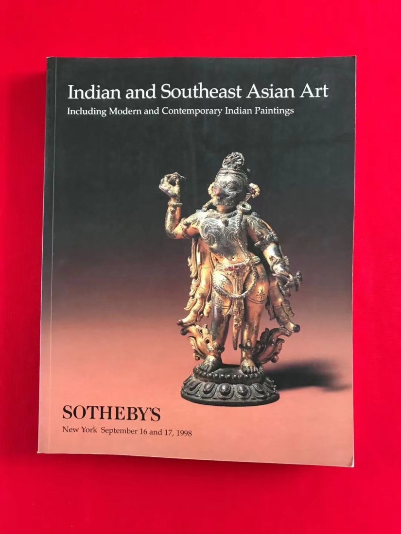 NY Sotheby's 1998 Indian and Southeast Asian Art (heavy catalog): NY Sotheby's 1998 Indian and Southeast Asian Art , heavy catalog and good condition!