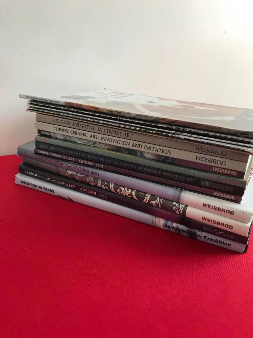 NY Famous Chinese Art Dealer Weisbrod 's Exhibition Catalog 16 Volumes (1 of 4)