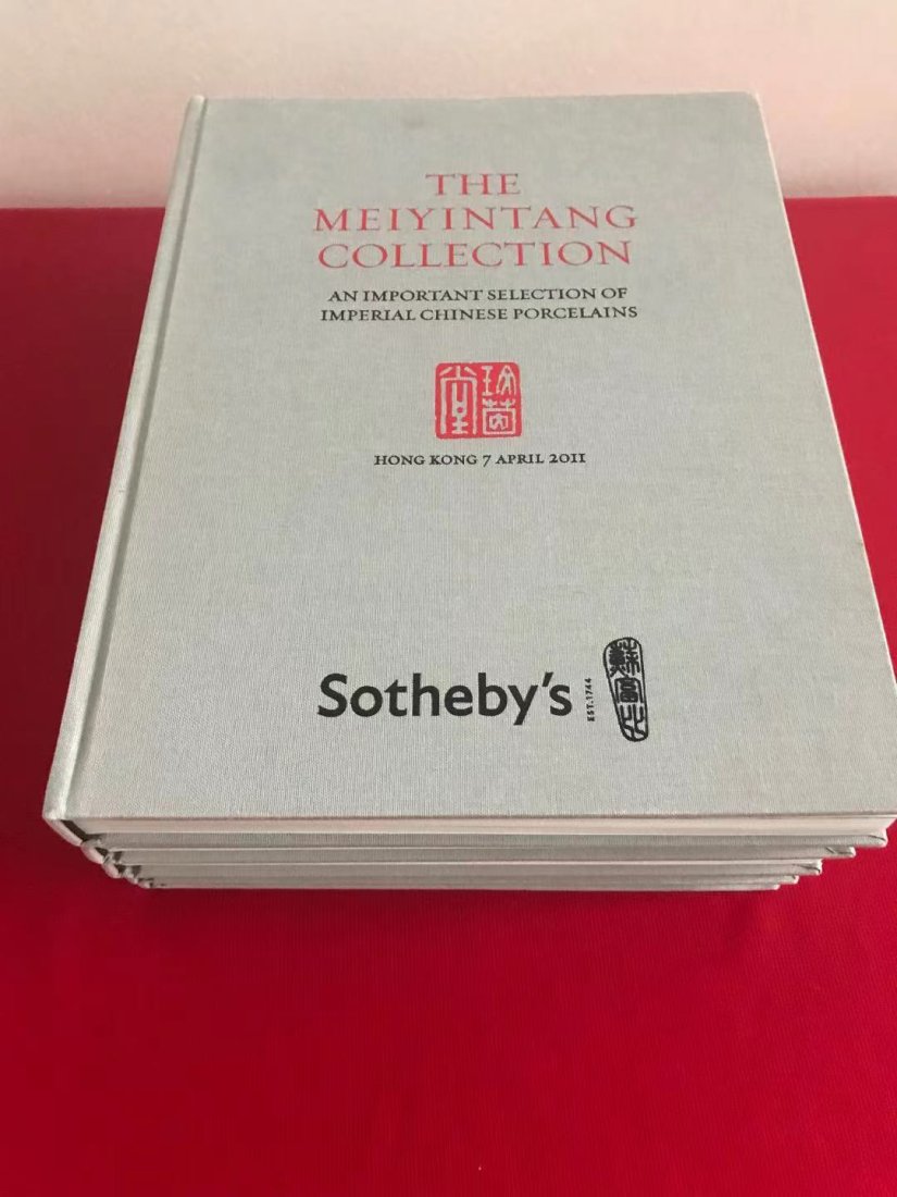 Totally 5 Volumes HK Sotheby's The MEIYINGTANG Collection of Imperial Chinese Porcelains (1 of 5)