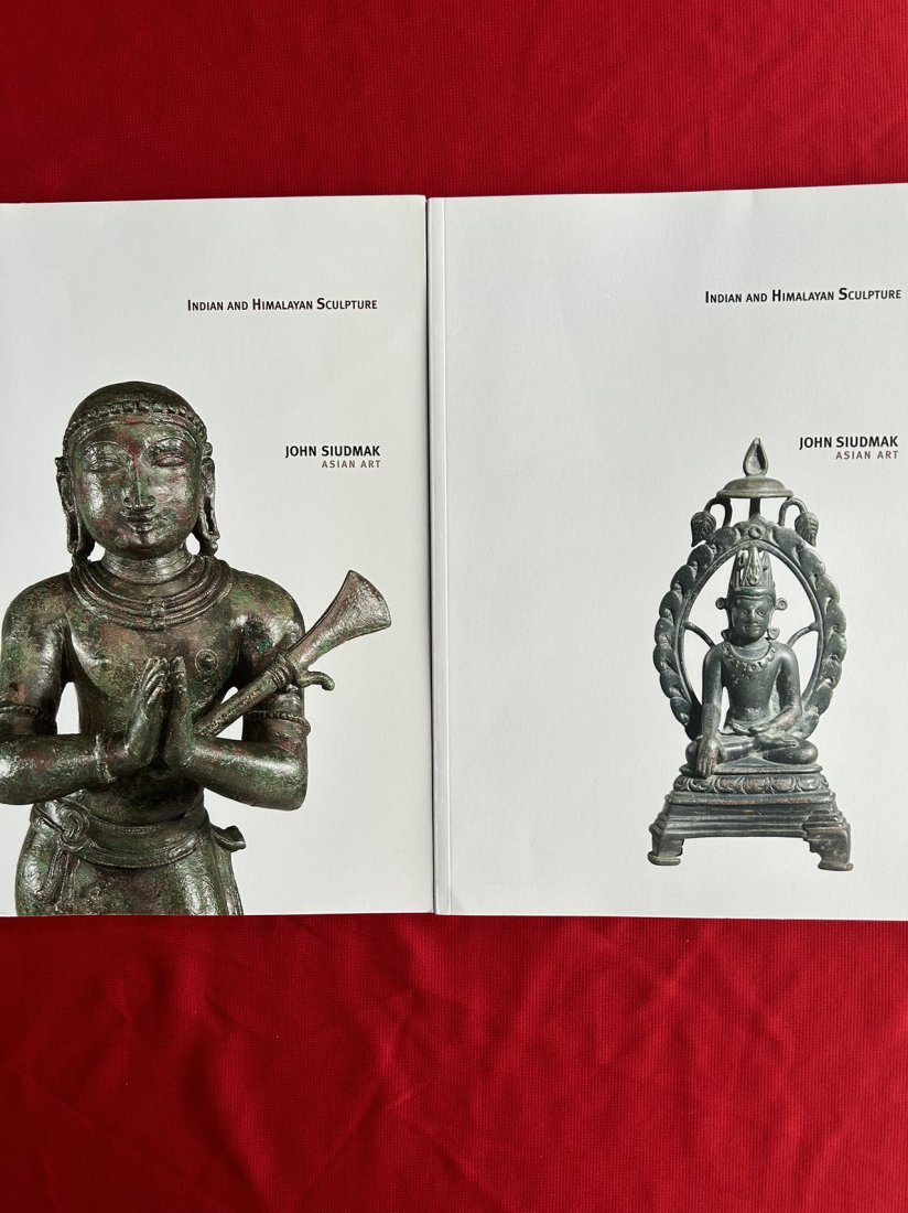 2 Famous Dealer John Siudmak 2014 2016 Indian and Himalayan Sculpture Exhibition Catalog: 2 Famous Dealer John Siudmak 2014 2016 Indian and Himalayan Sculpture Exhibition Catalog , very good condition!