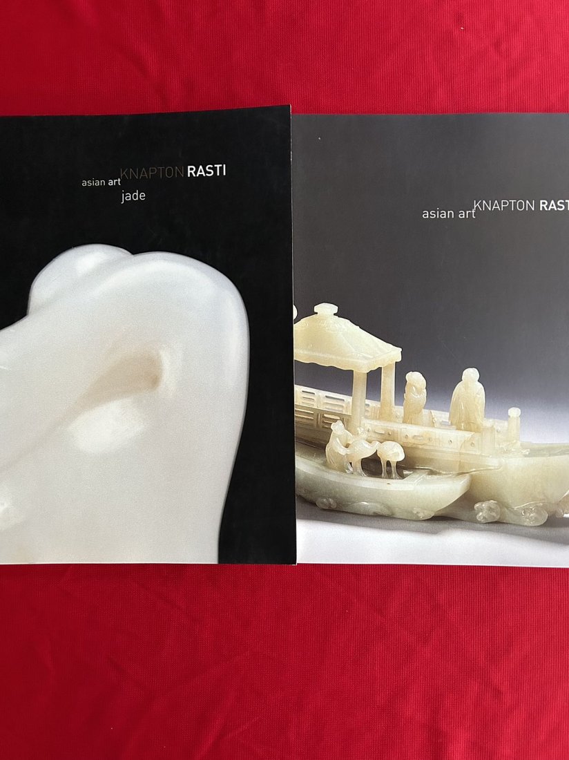 2 Famous Dealer Knapton Rasti 2002 2005 Asian Art Exhibition Catalog: 2 Famous Dealer Knapton Rasti 2002 2005 Asian Art Exhibition Catalog, very good condition!