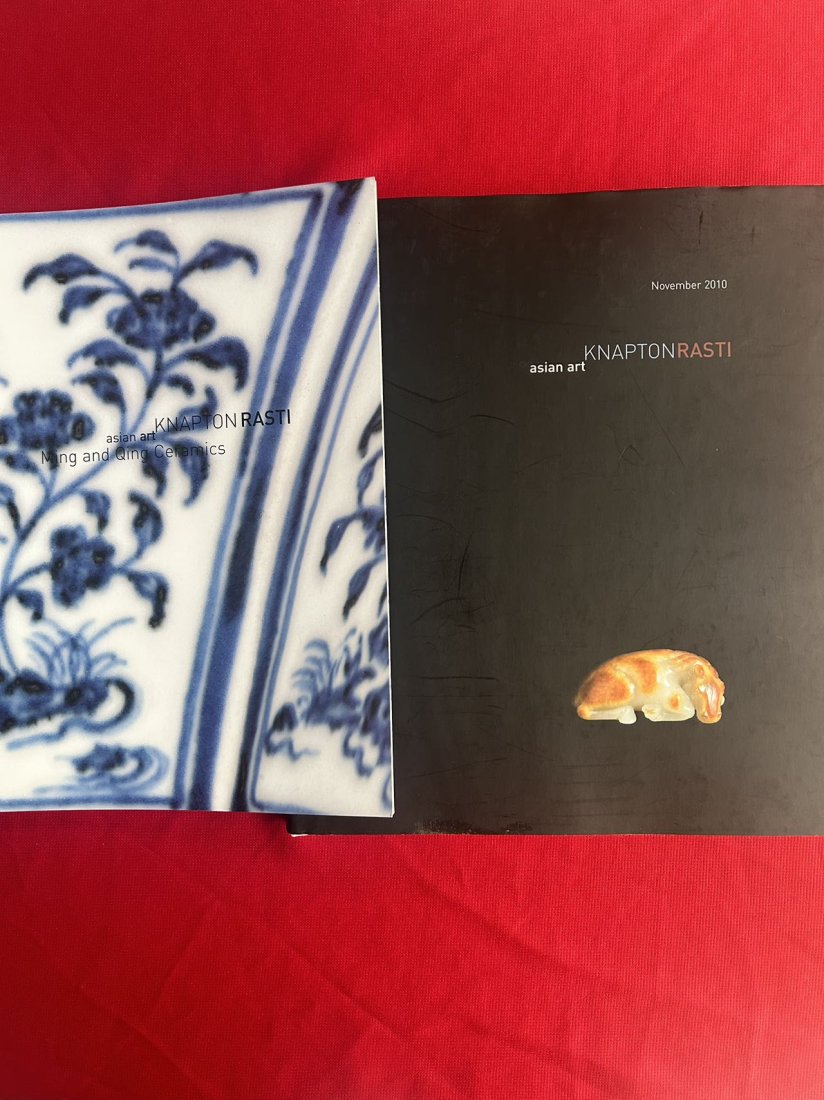 2 Famous Dealer Knapton Rasti 2007 2010 Asian Art Exhibition Catalog: 2 Famous Dealer Knapton Rasti 2007 2010 Asian Art Exhibition Catalog, very good condition!