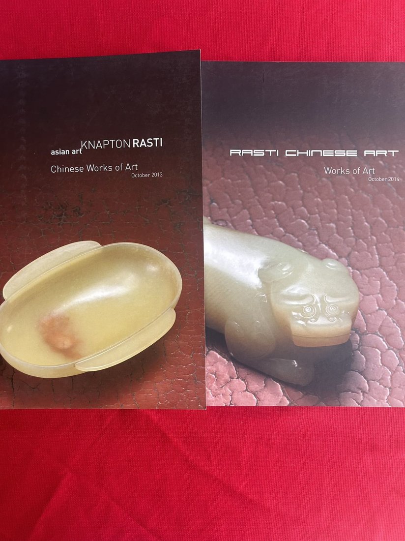 2 Famous Dealer Knapton Rasti 2013 2014 Chinese Works of Art Exhibition Catalog: 2 Famous Dealer Knapton Rasti 2013 2014 Chinese Works of Art Exhibition Catalog , very good condition!