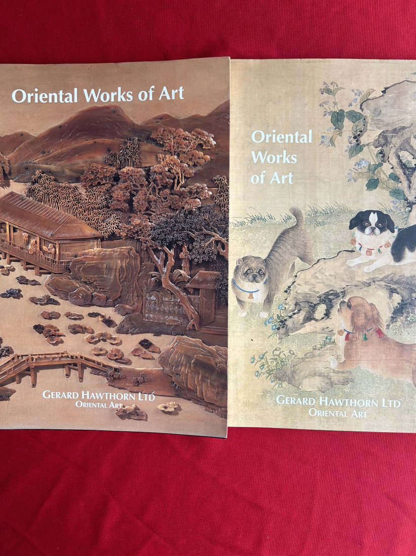 2 Famous Dealer Gerard Hawthorn Ltd 1998 1999 Oriental Works of Art Catalogs: 2 Famous Dealer Gerard Hawthorn Ltd 1998 1999 Oriental Works of Art Catalogs, good condition!