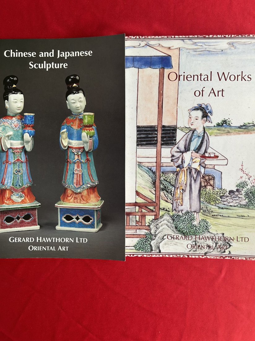 2 Famous Dealer Gerard Hawthorn Ltd 2001 2002 Oriental Works of Art Catalogs: 2 Famous Dealer Gerard Hawthorn Ltd 2001 2002 Oriental Works of Art Catalogs , good condition!
