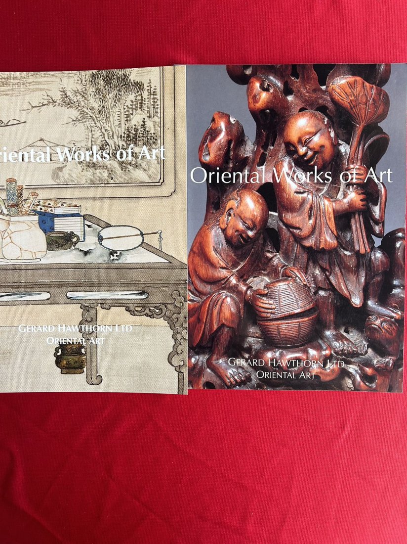 2 Famous Dealer Gerard Hawthorn Ltd 2006 Oriental Works of Art Catalogs: 2 Famous Dealer Gerard Hawthorn Ltd 2006 Oriental Works of Art Catalogs , good condition!