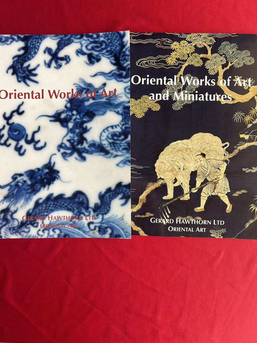2 Famous Dealer Gerard Hawthorn Ltd 2008 Oriental Works of Art Catalogs: 2 Famous Dealer Gerard Hawthorn Ltd 2008 Oriental Works of Art Catalogs , good condition!