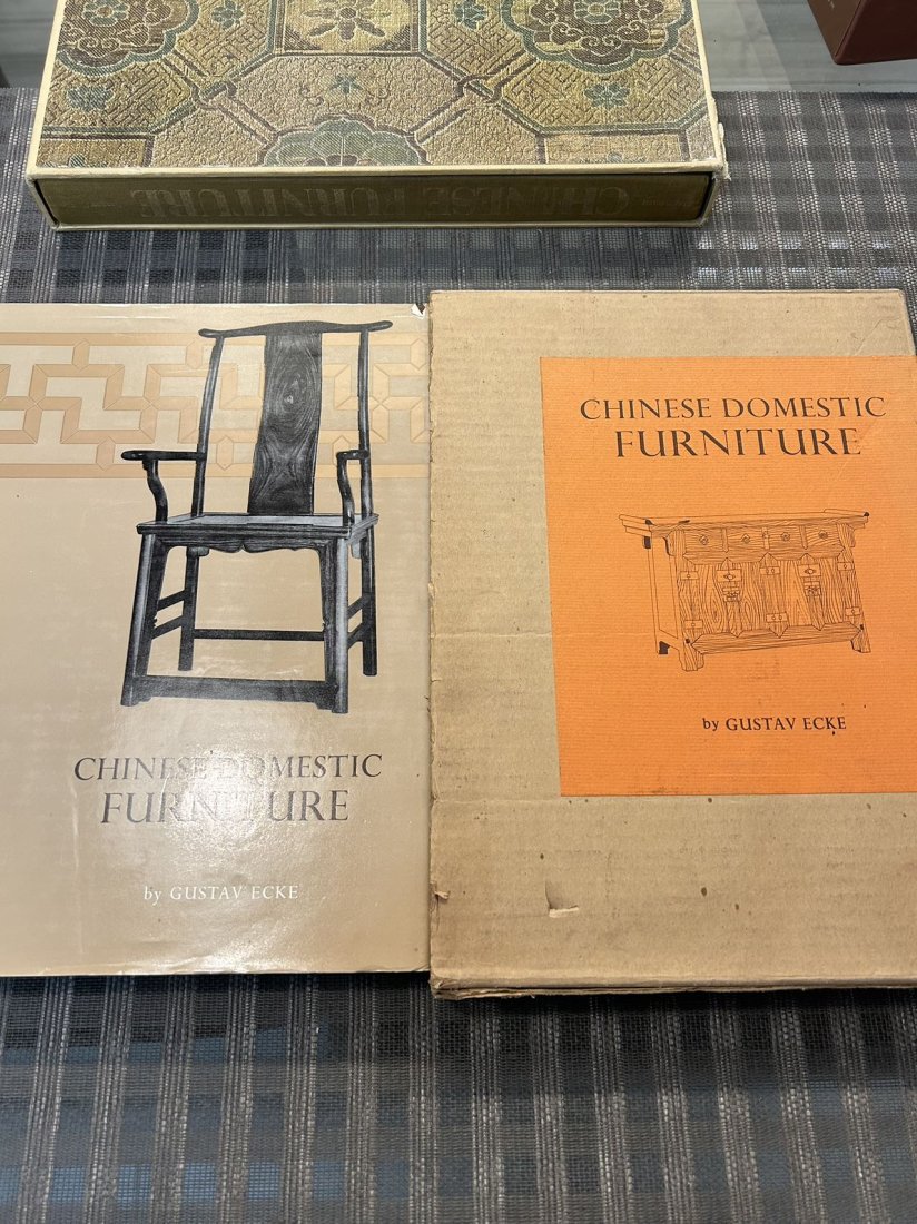 Chinese Domestic Furniture by Gustav Ecke: Chinese Domestic Furniture by Gustav Ecke ,published in 1962, hard cover and included the original outside box, very good condition!