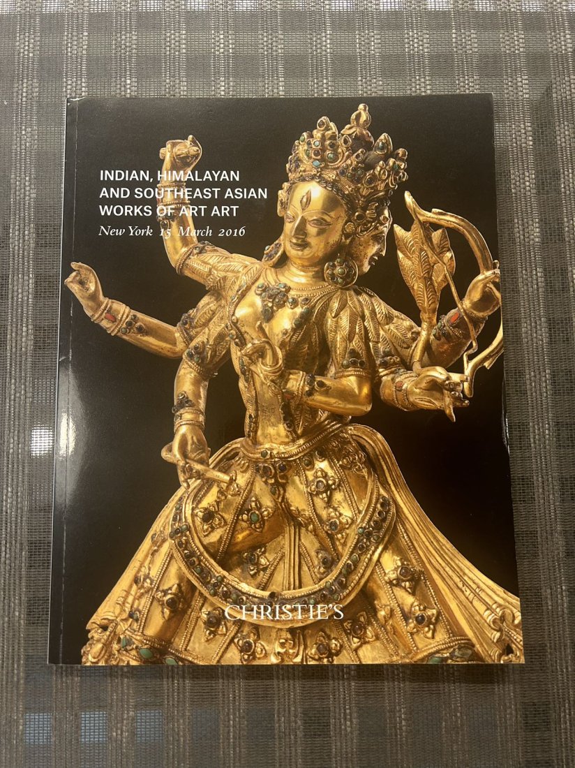 NY Christie's 2016 Indian, Himalayan and Southeast Asian works of Art: NY Christie's 2016 Indian, Himalayan and Southeast Asian works of Art , good condition!
