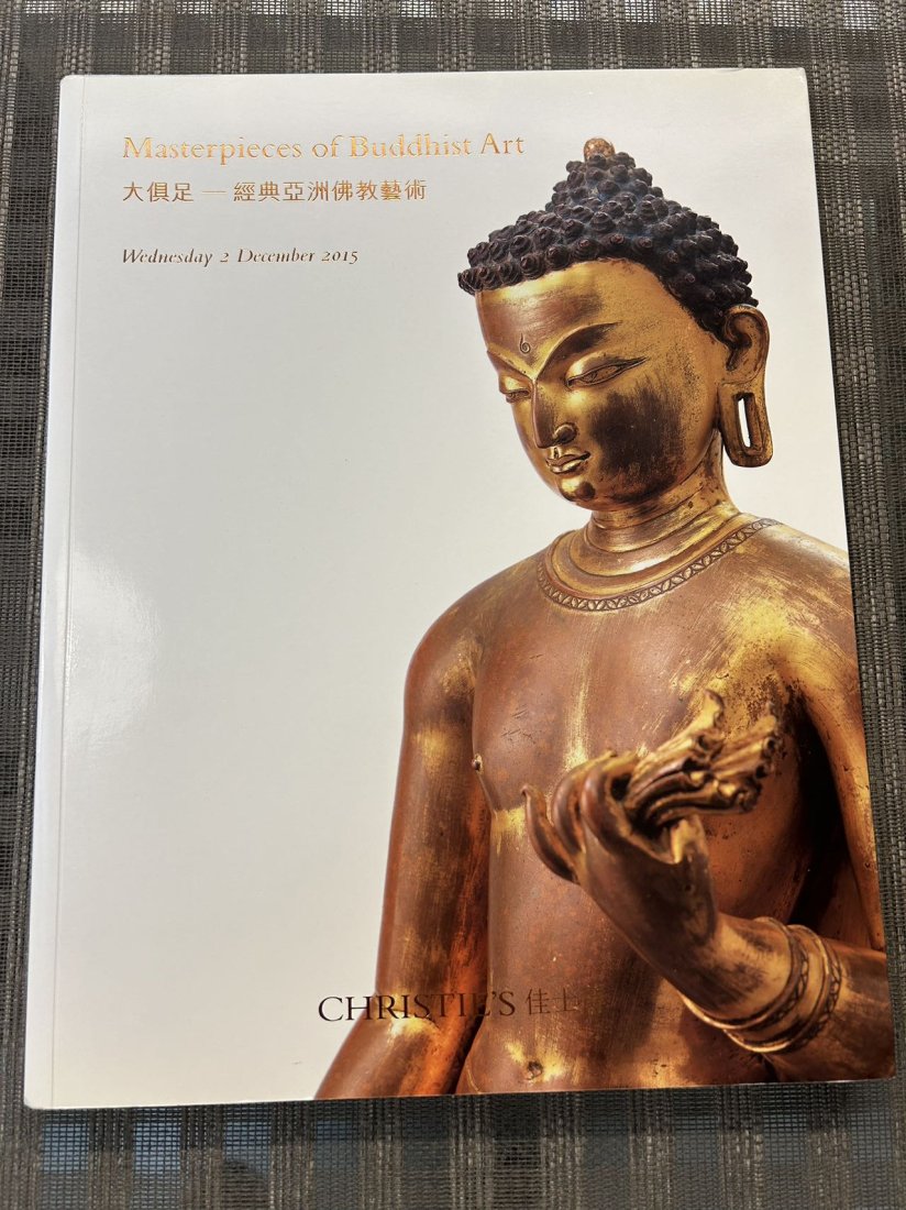 HK Christie's 2015 Masterpieces of Buddhist Art: HK Christie's 2015 Masterpieces of Buddhist Art , very good condition!