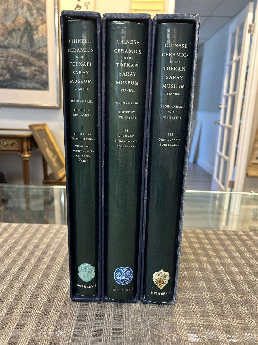 "Chinese Ceramics in Topkapi Saray" 3 Vol. Set (1 of 8)