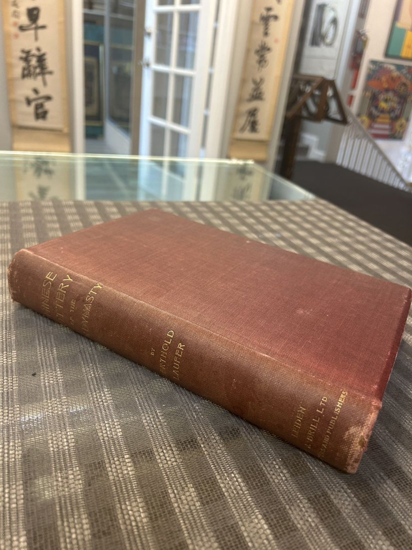 Chinese Pottery of The Han Dynasty by Berthold Laufer: Chinese Pottery of The Han Dynasty by Berthold Laufer ,published in 1909 London, hard cover and good condition!