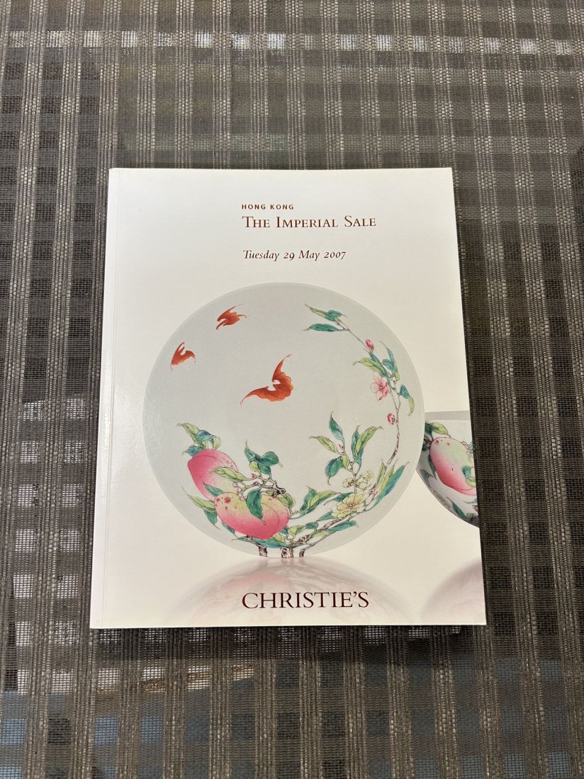HK Christie's 2007 The Imperial Sale: HK Christie's 2007 The Imperial Sale , very good condition!